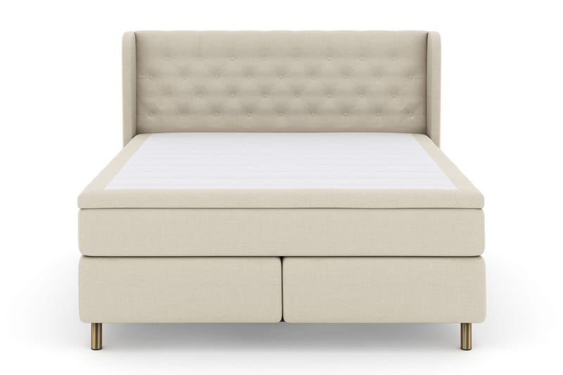Select No 5 Komplett Sängpaket 180x200 Medium Watergel - Beige/Koppar - Products - Möbler - Säng - Kontinentalsäng