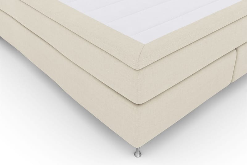 Select No 5 Komplett Sängpaket 210x210 Fast Watergel - Beige/Silver - Products - Möbler - Säng - Kontinentalsäng