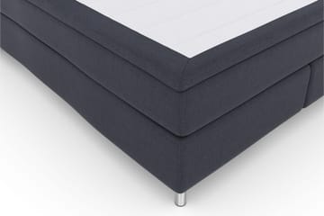 Select No 5 Komplett Sängpaket 210x210 Fast Watergel - Blå/Metall - Products - Möbler - Säng - Kontinentalsäng