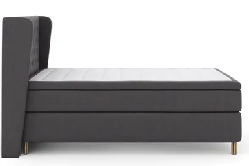 Select No 6 Komplett Sängpaket 120x200 Fast Memory/Pocket - Mörkgrå/Koppar - Products - Möbler - Säng - Enkelsäng
