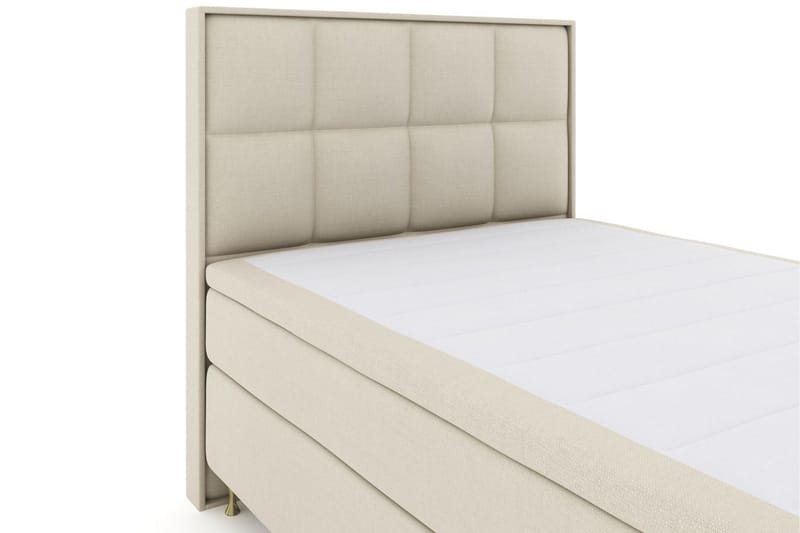 Select No 6 Komplett Sängpaket 140x200 F/M Latex/Memory - Beige/Guld - Products - Möbler - Säng - Kontinentalsäng