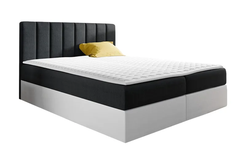 Vasil Kontinentalsäng 140x200, Svart