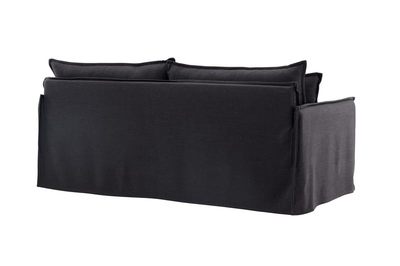 Nova 3-sits Soffa - Svart - Products - Möbler - Soffa - 3 sits soffa