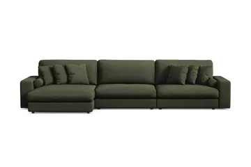 Arken Lyx 6-sits Vändbar L-formad Djup Divansoffa i Tyg