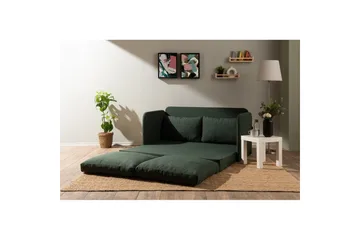 2-sits bäddsoffa Rubby (148 x 70 x 66 cm) Grön - Grön - Products - Möbler - Soffa - Bäddsoffa - 2 sits bäddsoffa
