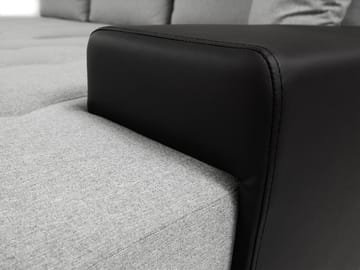 Cerys Bäddsoffa med Divan 4-sits - Grön - Products - Möbler - Soffa - Bäddsoffa - Bäddsoffa divan