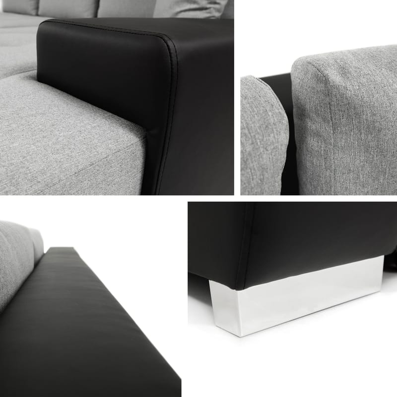 Cerys Bäddsoffa med Divan 4-sits - Grön - Products - Möbler - Soffa - Bäddsoffa - Bäddsoffa divan