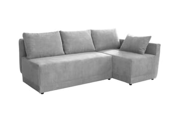 Denegal 3-sits Hörnbäddsoffa Light grey/Dark grey - Products - Möbler - Soffa - Bäddsoffa - Hörnbäddsoffa