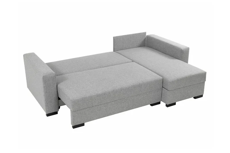 Denegal 3-sits Hörnbäddsoffa - Ljusgrå - Products - Möbler - Soffa - Bäddsoffa - Hörnbäddsoffa