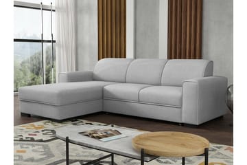 Denegal 3-sits Hörnbäddsoffa Ljusgrå - Products - Möbler - Soffa - Bäddsoffa - Hörnbäddsoffa
