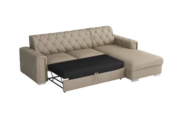 Denegal 3-sits Hörnbäddsoffa - Products - Möbler - Soffa - Bäddsoffa - Hörnbäddsoffa