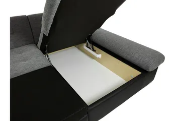 Dewitt 3-sits Bäddsoffa - Röd/Grå/Vit - Products - Möbler - Soffa - Bäddsoffa - U bäddsoffa