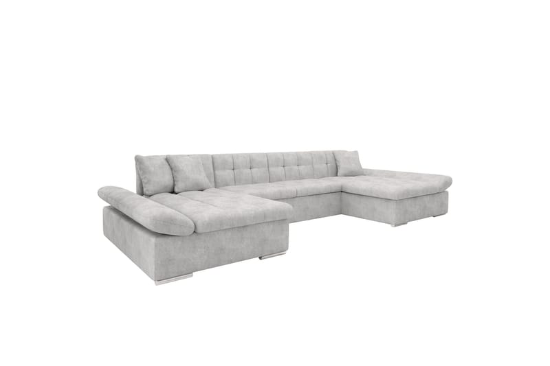 Dewitt Bäddsoffa Dubbeldivan 5-sits - Grå - Products - Möbler - Soffa - Bäddsoffa - U bäddsoffa