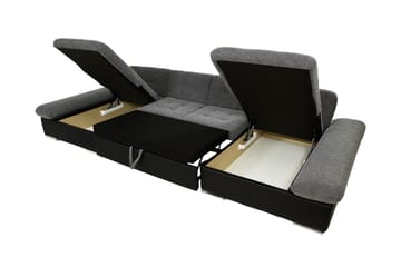 Dewitt Bäddsoffa Dubbeldivan 5-sits - Rosa - Products - Möbler - Soffa - Bäddsoffa - U bäddsoffa