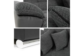 Dynir Bäddsoffa m. Divan och Schäslong 5-sits - Grön - Products - Möbler - Soffa - Bäddsoffa - Bäddsoffa divan