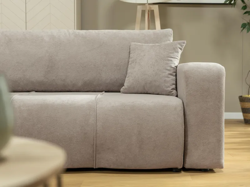 Flo Bäddsoffa med Divan 3-sits - Beige - Products - Möbler - Soffa - Bäddsoffa - Bäddsoffa divan
