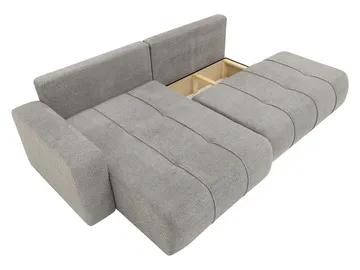 Flo Bäddsoffa med Divan 4-sits - Vit - Products - Möbler - Soffa - Bäddsoffa - Bäddsoffa divan