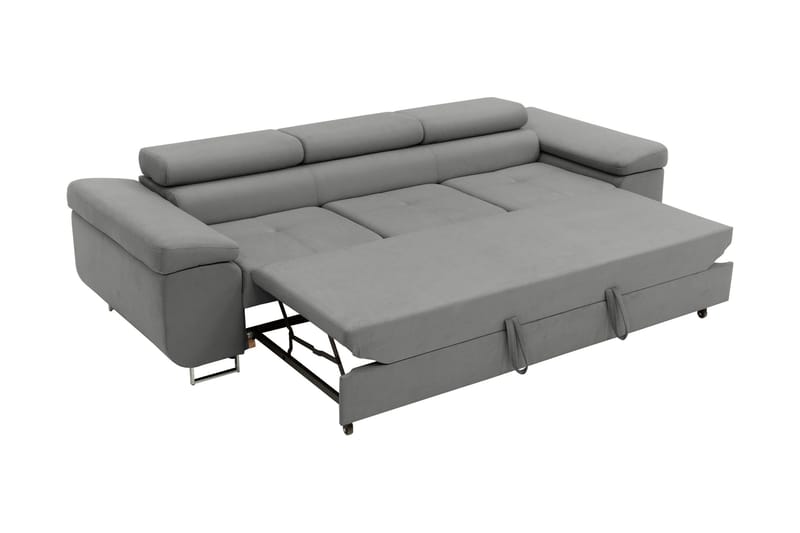 Gabina Bäddsoffa 3-sits i Manchester - Brun - Products - Möbler - Soffa - Bäddsoffa - 3 sits bäddsoffa