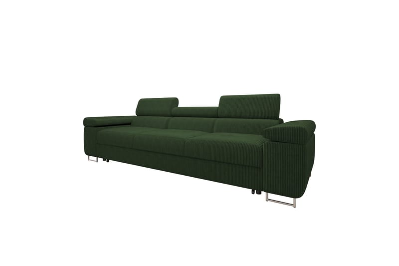 Gabina Bäddsoffa 3-sits i Manchester - Grön - Products - Möbler - Soffa - Bäddsoffa - 3 sits bäddsoffa