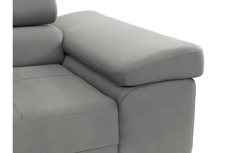 Gabina Bäddsoffa 3-sits i Manchester - Ljusgrå - Products - Möbler - Soffa - Bäddsoffa - 3 sits bäddsoffa
