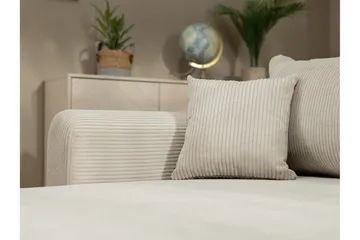 Handda Bäddsoffa med Divan 3-sits i Chenille - Beige - Products - Möbler - Soffa - Bäddsoffa - Bäddsoffa divan