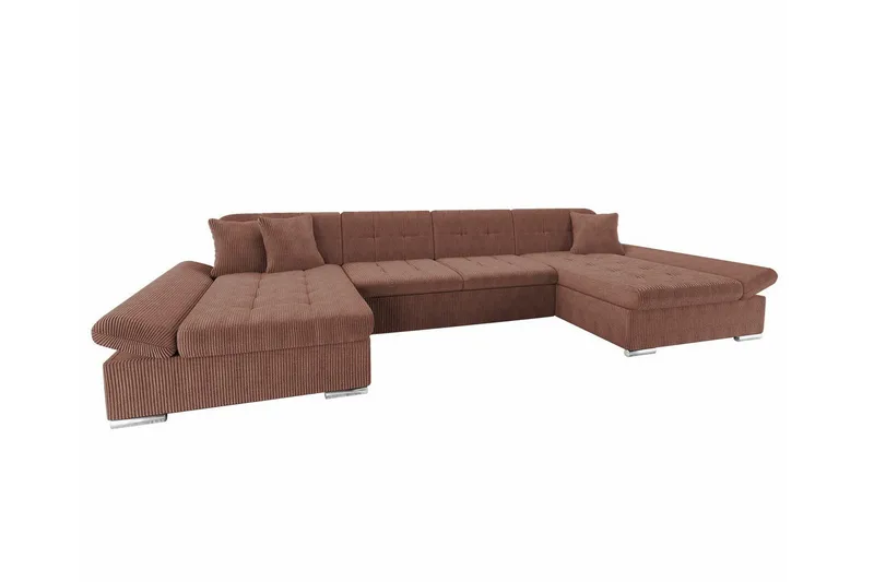 Kintore 4-sits Hörnbäddsoffa Brown