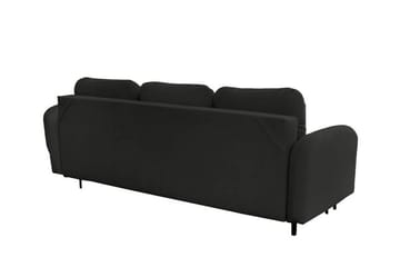 Knocklong 2-sits Bäddsoffa Black - Products - Möbler - Soffa - Bäddsoffa - Bäddsoffa längsbäddad