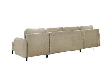 Knocklong 4-sits Hörnbäddsoffa beige - Products - Möbler - Soffa - Bäddsoffa - Hörnbäddsoffa