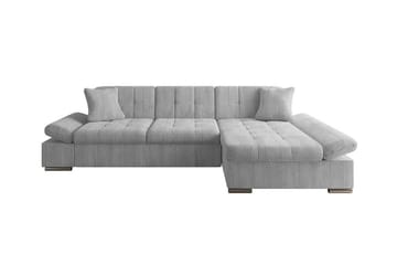 Lomux 3-sits Hörnbäddsoffa Light grey/Dark grey - Products - Möbler - Soffa - Bäddsoffa - Bäddsoffa längsbäddad