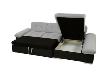 Lomux 3-sits Hörnbäddsoffa White - Products - Möbler - Soffa - Bäddsoffa - Hörnbäddsoffa