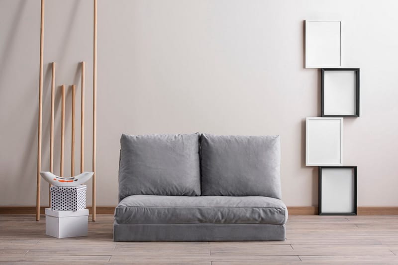 Maydena Bäddsoffa 2-sits 120x185 - Grå - Products - Möbler - Soffa - Bäddsoffa - 2 sits bäddsoffa
