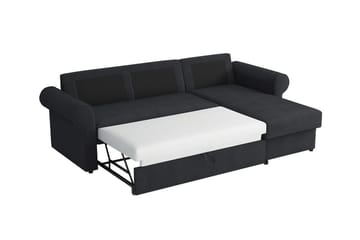 Midfeld 3-sits Hörnbäddsoffa Dark blue - Products - Möbler - Soffa - Bäddsoffa - Bäddsoffa divan