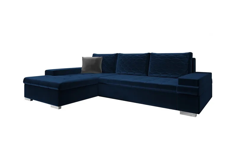 Naoma 3-sits Hörnbäddsoffa Dark blue