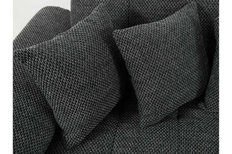 Niko U-Bäddsoffa 350x205x76 cm Divan Höger - Grå/Vit - Products - Möbler - Soffa - Bäddsoffa - Bäddsoffa divan