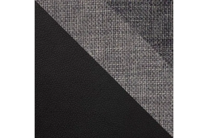 Niko U-Bäddsoffa 350x205x76 cm Divan Vänster - Grå/Svart - Products - Möbler - Soffa - Bäddsoffa - Bäddsoffa divan