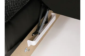 Niko U-Bäddsoffa 350x205x76 cm Divan Vänster - Mörkgrå - Products - Möbler - Soffa - Bäddsoffa - Bäddsoffa divan