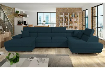 Reginia 4-sits Hörnbäddsoffa - Products - Möbler - Soffa - Bäddsoffa - Hörnbäddsoffa