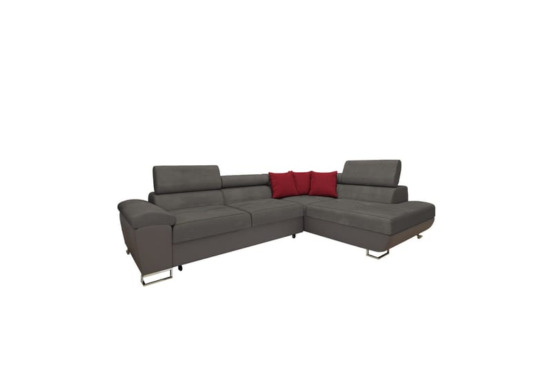 Reginia Bäddsoffa m. Schäslong L-formad - Products - Möbler - Soffa - Bäddsoffa - Bäddsoffa längsbäddad