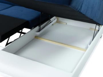 Reginia Hörnsoffa Vänster - Grå - Products - Möbler - Soffa - Bäddsoffa - Bäddsoffa divan