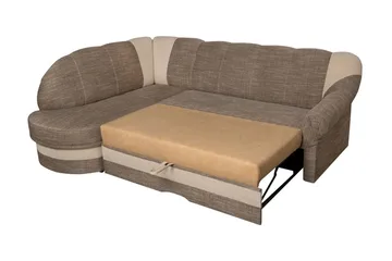 Sandra Hörnbäddsoffa - Brun - Products - Möbler - Soffa - Bäddsoffa - Hörnbäddsoffa