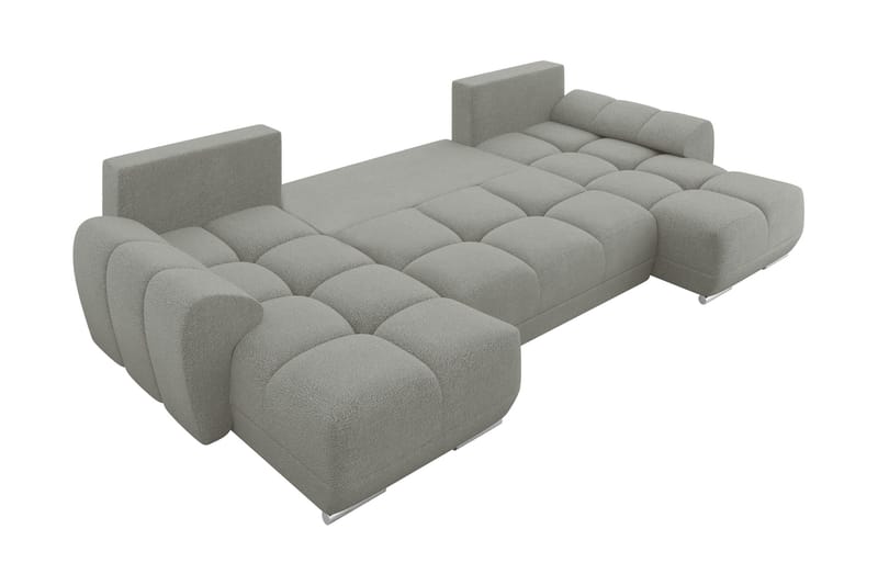 Simerly Bäddsoffa Dubbeldivan 4-sits - Beige - Products - Möbler - Soffa - Bäddsoffa - U bäddsoffa