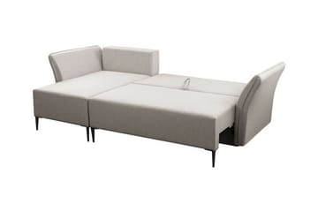 Staffin 3-sits Hörnbäddsoffa Light grey/Dark grey - Products - Möbler - Soffa - Bäddsoffa - Bäddsoffa divan