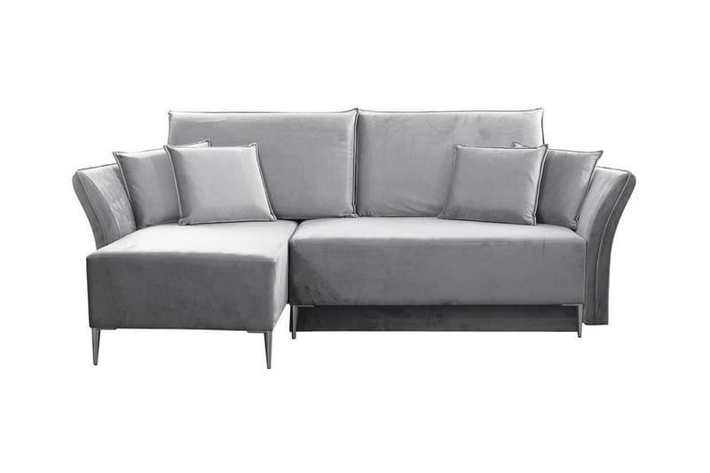 Staffin 3-sits Hörnbäddsoffa Ljusgrå - Products - Möbler - Soffa - Bäddsoffa - Hörnbäddsoffa