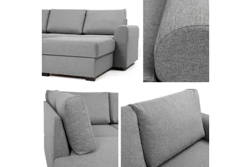 Taberk Bäddsoffa med Divan och Schäslong 5-sits - Rosa - Products - Möbler - Soffa - Bäddsoffa - Bäddsoffa divan