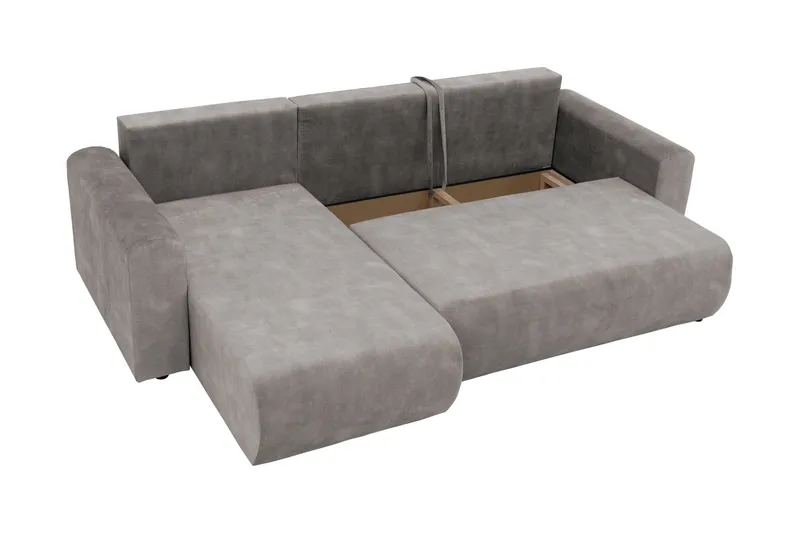 Tacon Bäddsoffa m. Divan 3-sits - Brun - Products - Möbler - Soffa - Bäddsoffa - Bäddsoffa divan