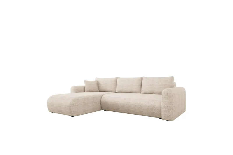 Tacon Bäddsoffa m. Divan 3-sits - Grå - Products - Möbler - Soffa - Bäddsoffa - Bäddsoffa divan