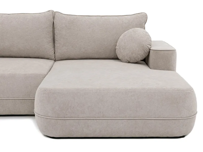 Uppland Bäddsoffa Dubbeldivan 5-sits - Beige - Products - Möbler - Soffa - Bäddsoffa - U bäddsoffa