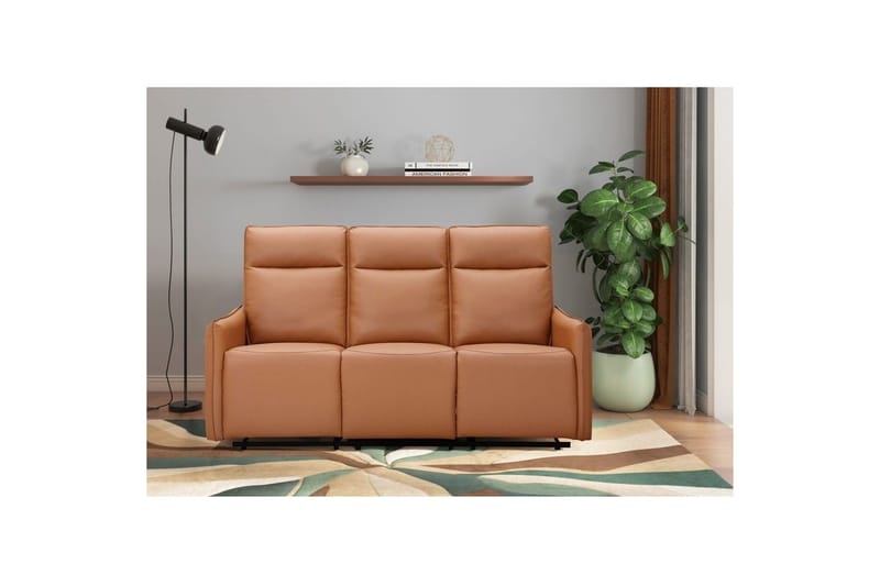 Lugo Reclinersoffa 3-sits - Brun - Products - Möbler - Soffa - Biosoffa & reclinersoffa