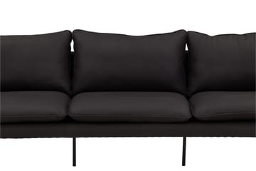 Brunskär Soffa 3-sits Svart - Vind - Products - Möbler - Soffa - 3 sits soffa