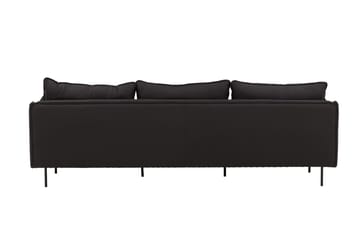 Brunskär Soffa 3-sits Svart - Vind - Products - Möbler - Soffa - 3 sits soffa